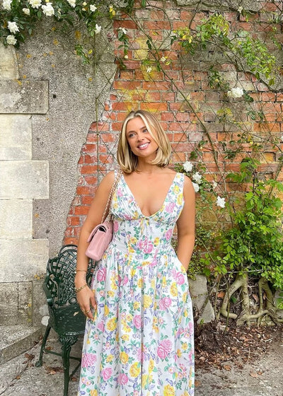 Winry | Fresh Floral Midi