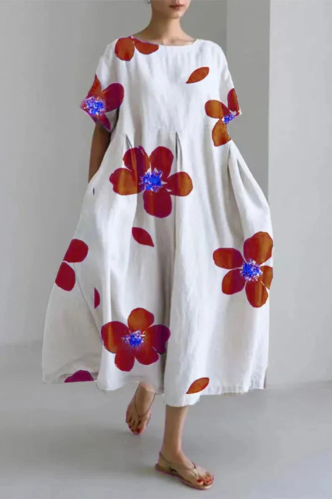 Wildflower Glow – Tummy Coverage Dress