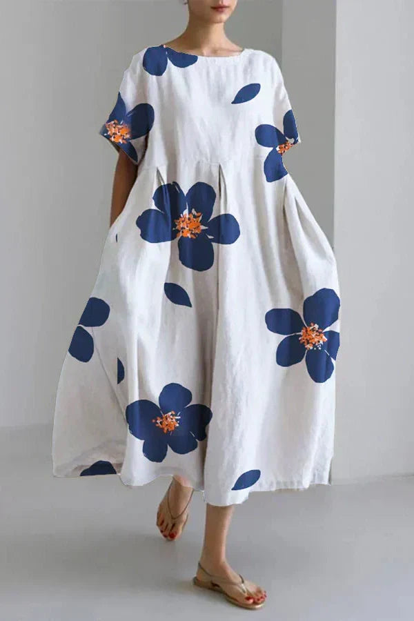 Petal Whisper – Tummy Coverage Dress