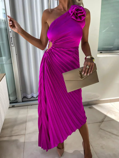 Ophelia | Chic Pleated Dress