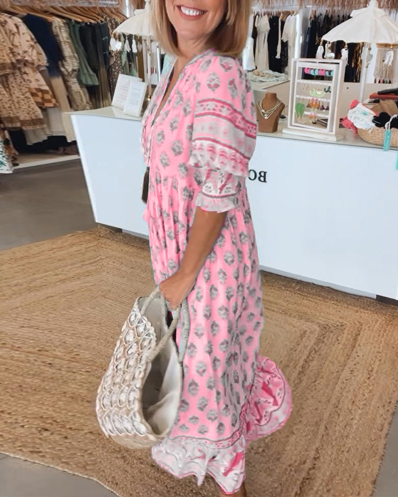 Vina - Relaxed Beach Dress