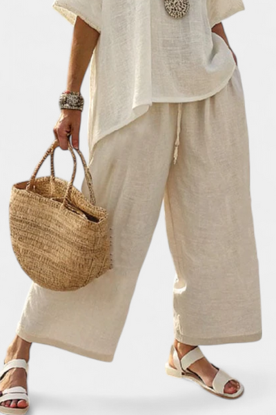 Serena | Minimalist Bamboo Linen Set