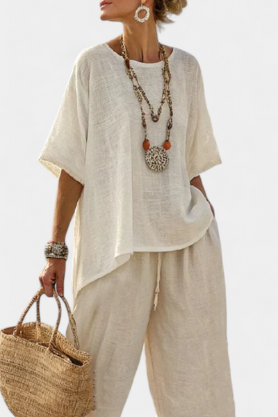 Serena | Minimalist Bamboo Linen Set