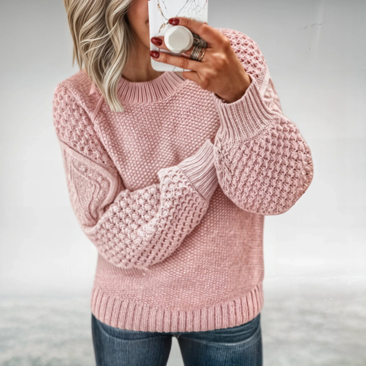 Freya | Women Vintage Knit Sweater | Cozy Fit