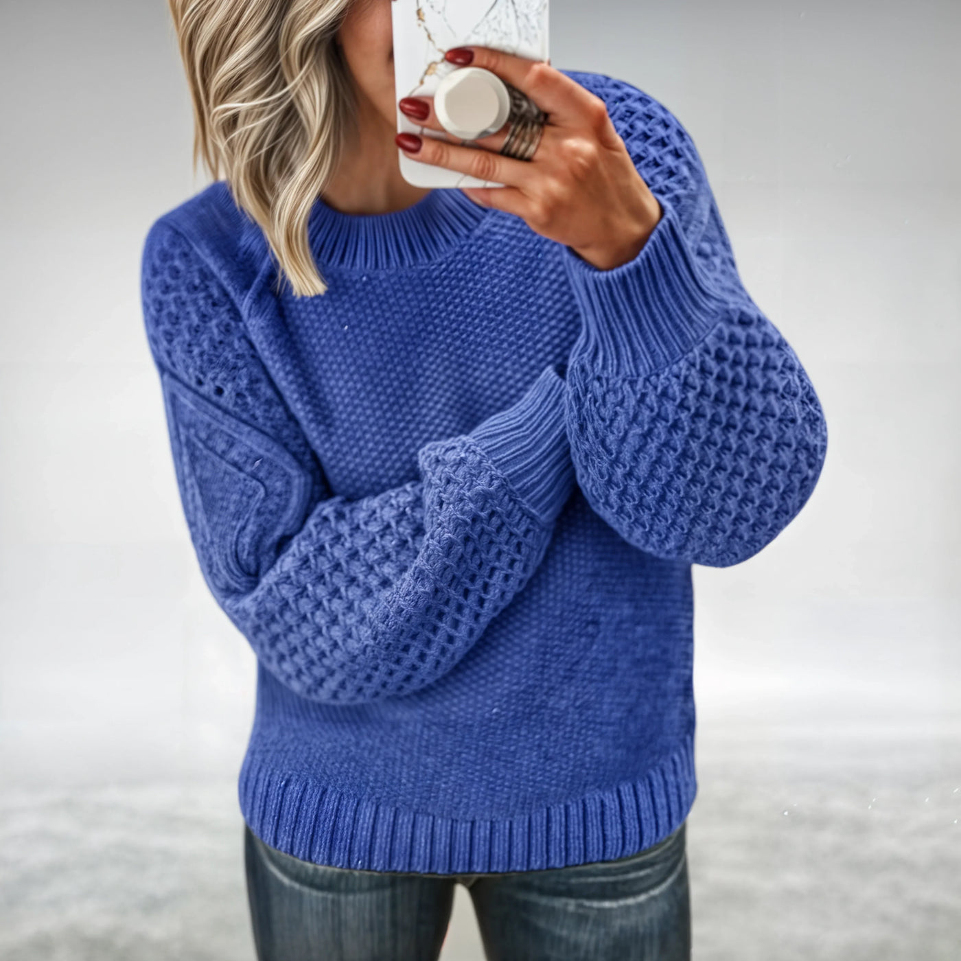 Freya | Women Vintage Knit Sweater | Cozy Fit