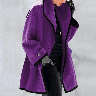 Eliza | Women’s Double-Breasted Fleece Jacket | Winter Essential