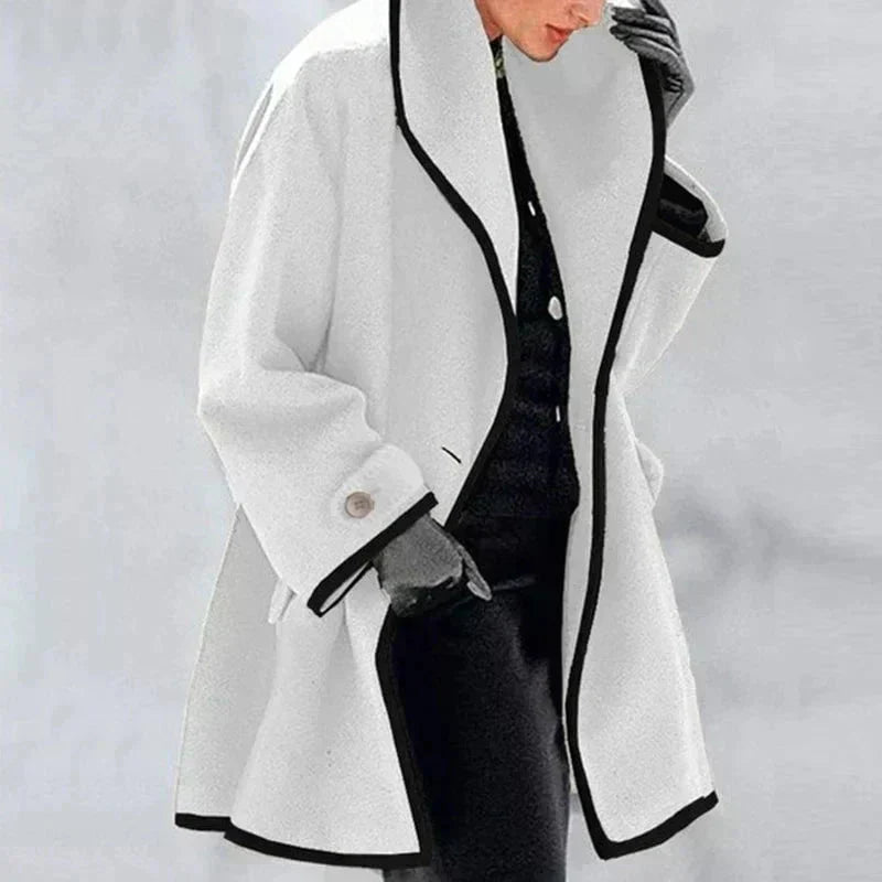Eliza | Women’s Double-Breasted Fleece Jacket | Winter Essential