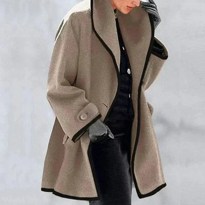 Eliza | Women’s Double-Breasted Fleece Jacket | Winter Essential