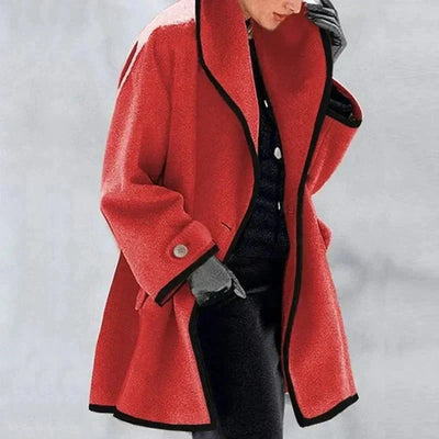 Eliza | Women’s Double-Breasted Fleece Jacket | Winter Essential