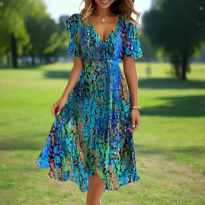 Elvira - Printed Summer Dress